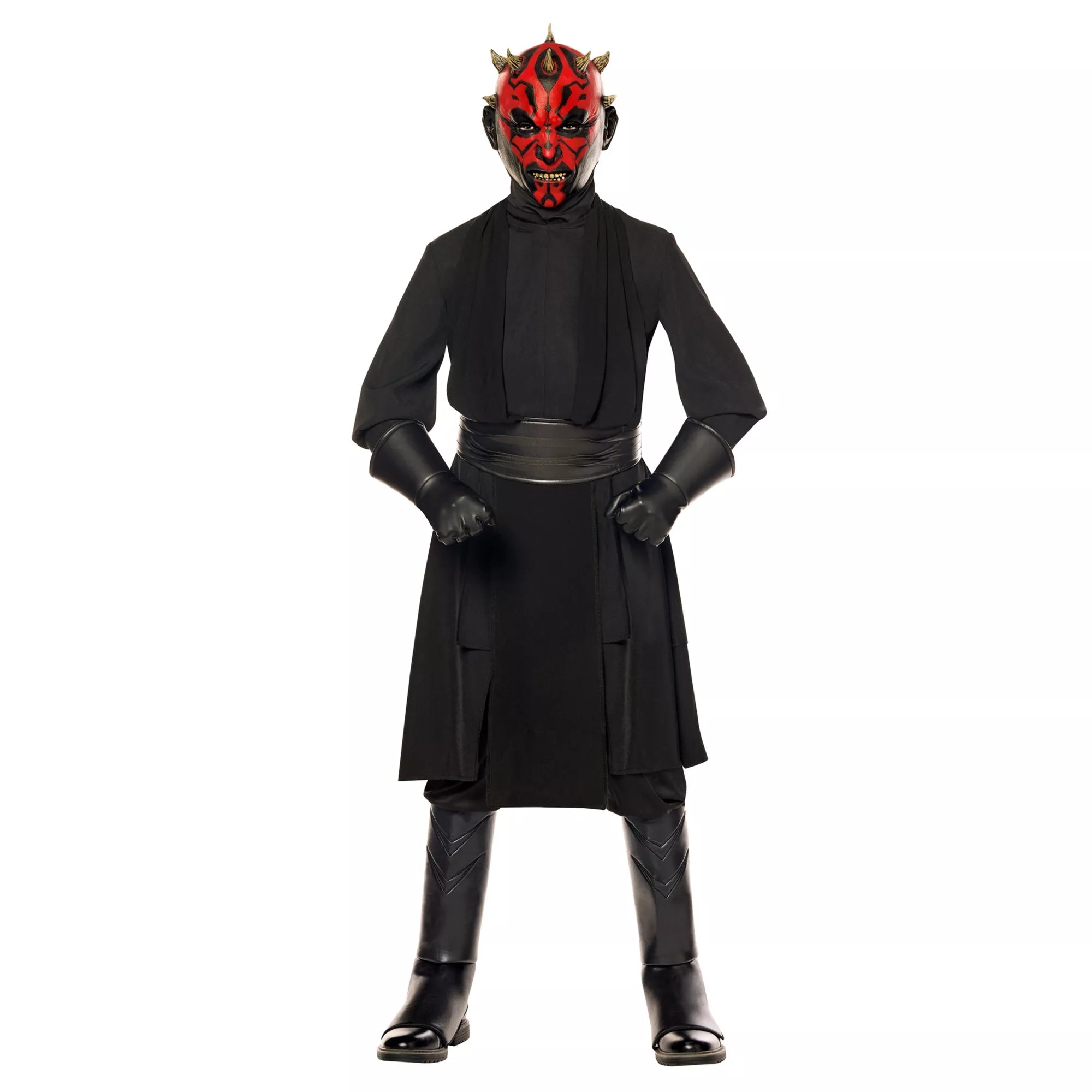 Disfraz de Darth Maul para niño – Star Wars Prequel Trilogy Episodes I through III - imagen 1