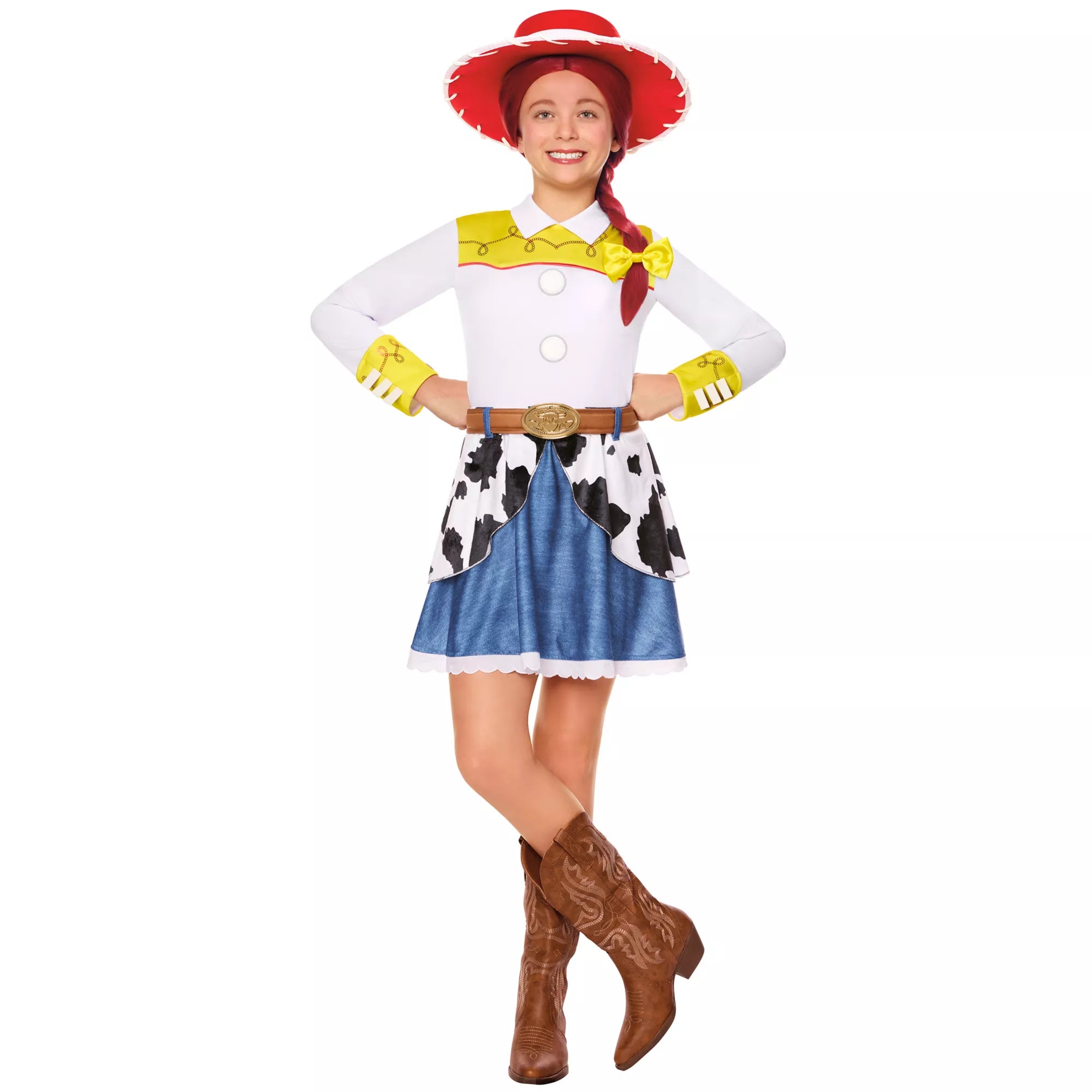 Disfraz con vestido de Jessie para niña – Toy Story - imagen 1