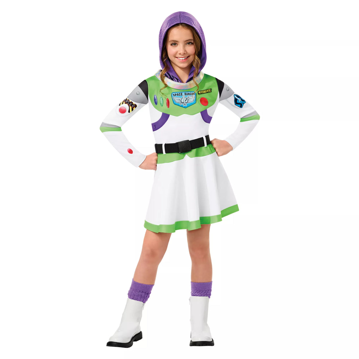 Disfraz con vestido de Buzz Lightyear para niña – Toy Story - imagen 1