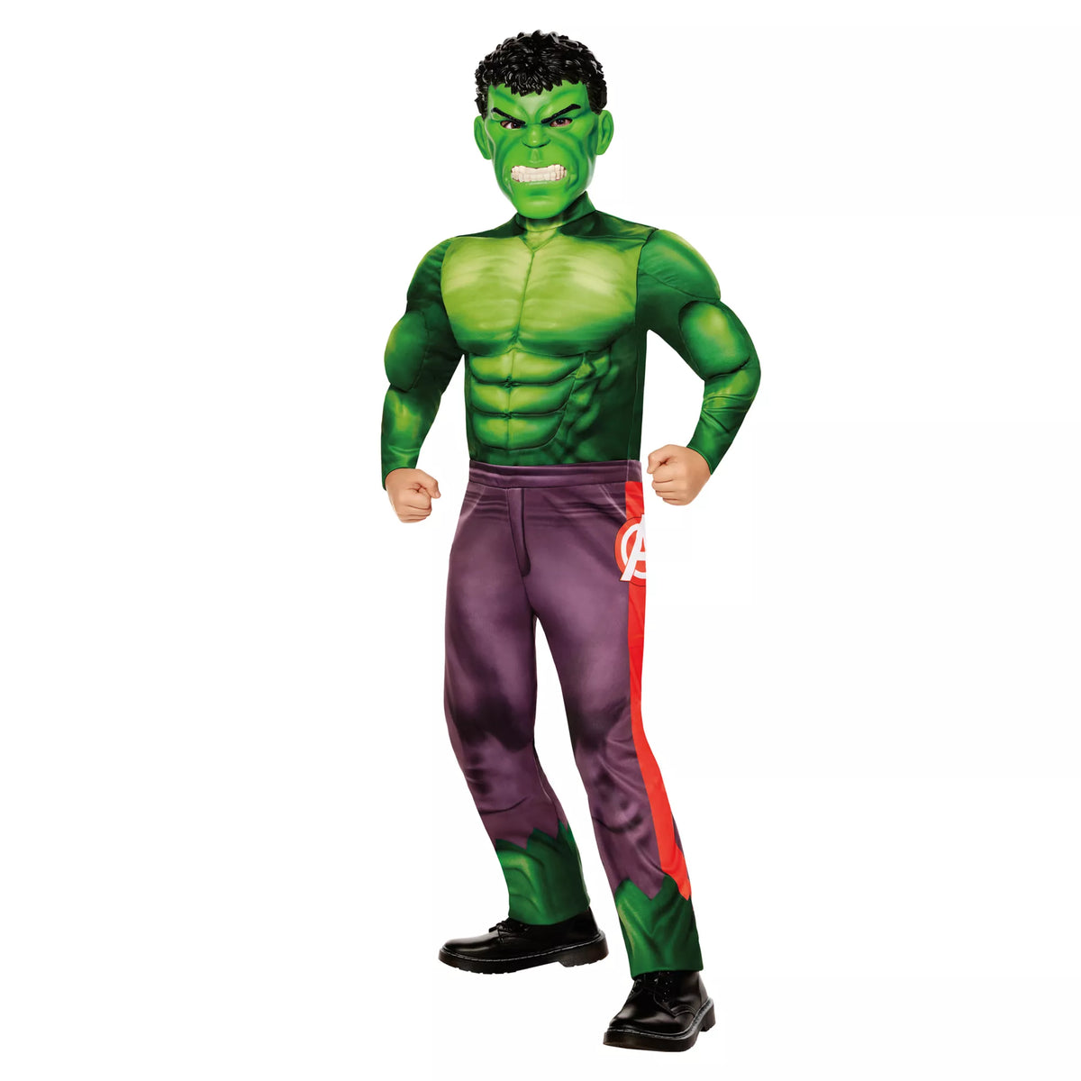 Disfraz con enterizo de Hulk para niño – Avengers Classic - imagen 1