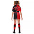 Disfraz con enterizo negro y rojo de Harley Quinn para niña – DC Villains - imagen 2
