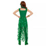 Disfraz con vestido de Poison Ivy para niña – DC Villains - imagen 2