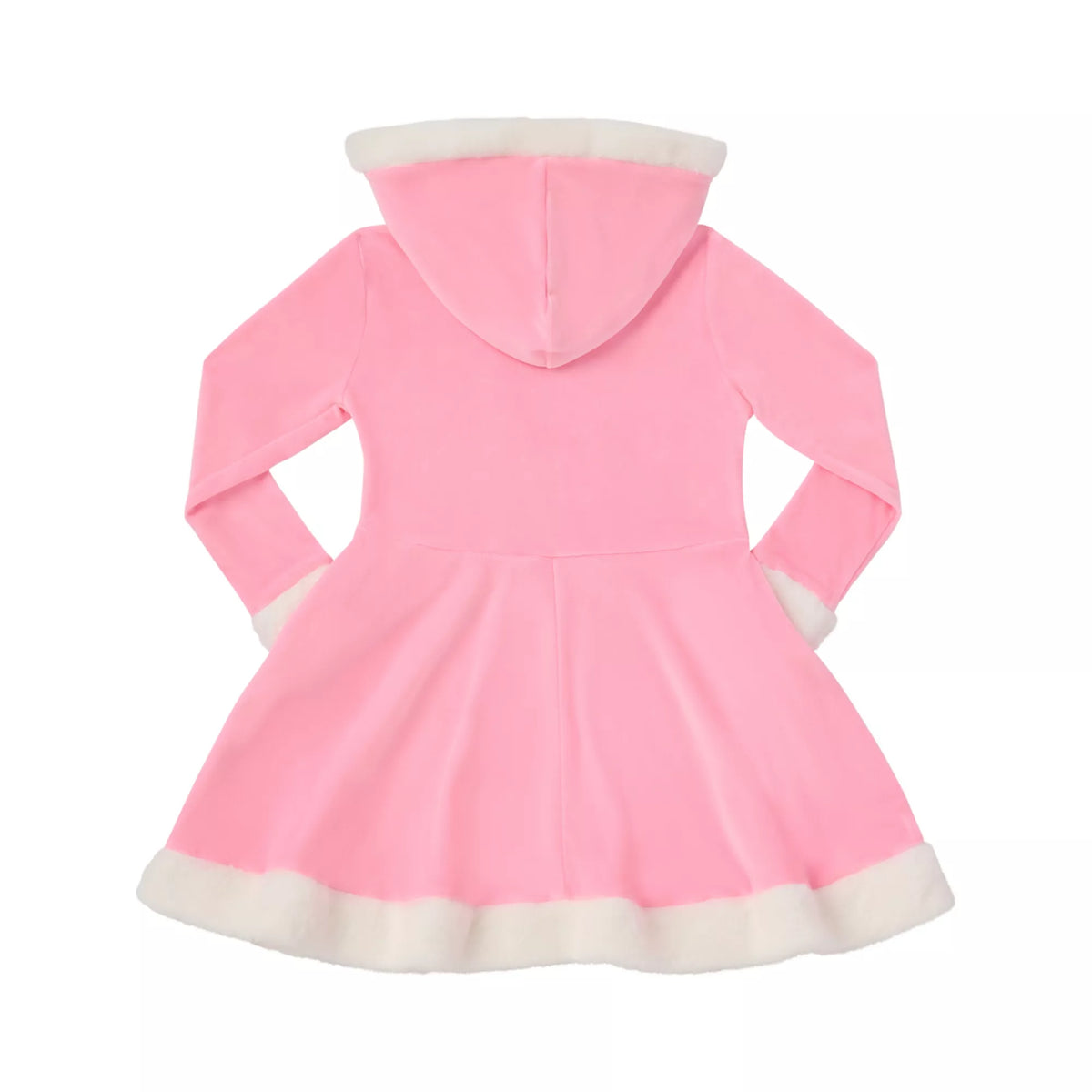 Disfraz de Vestido con Capucha Bastón de Caramelo Rosa para Niña Spirit Halloween