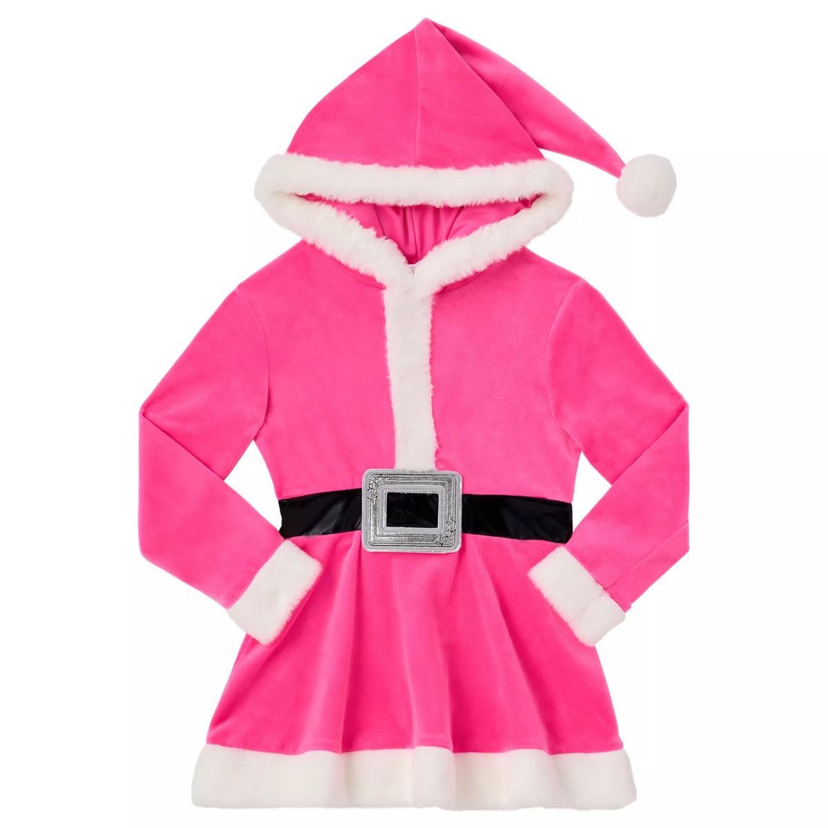 Spirit Halloween Disfraz de Vestido con Capucha de Santa Infantil