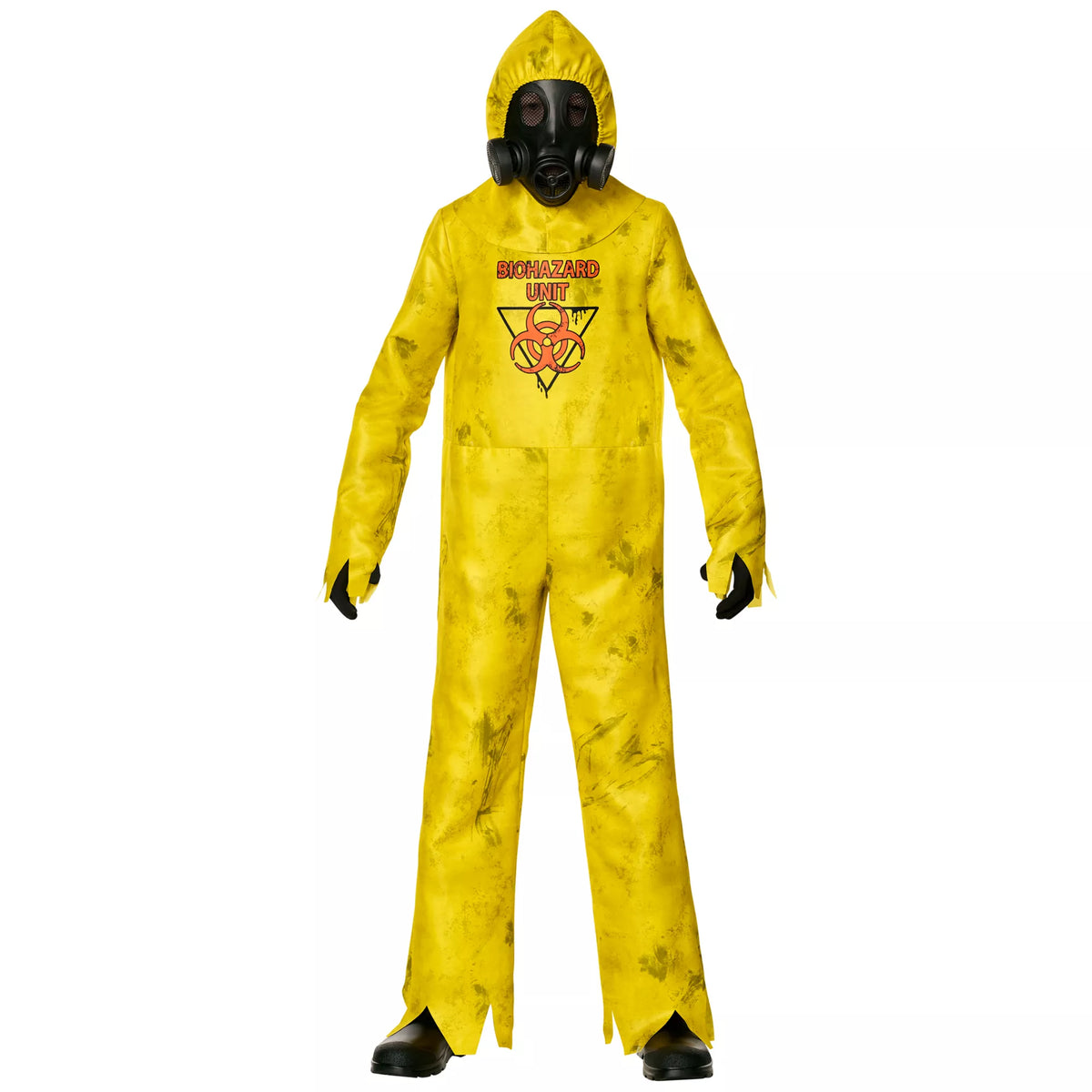 Disfraz de zombi con traje de protección química para niño - imagen 1