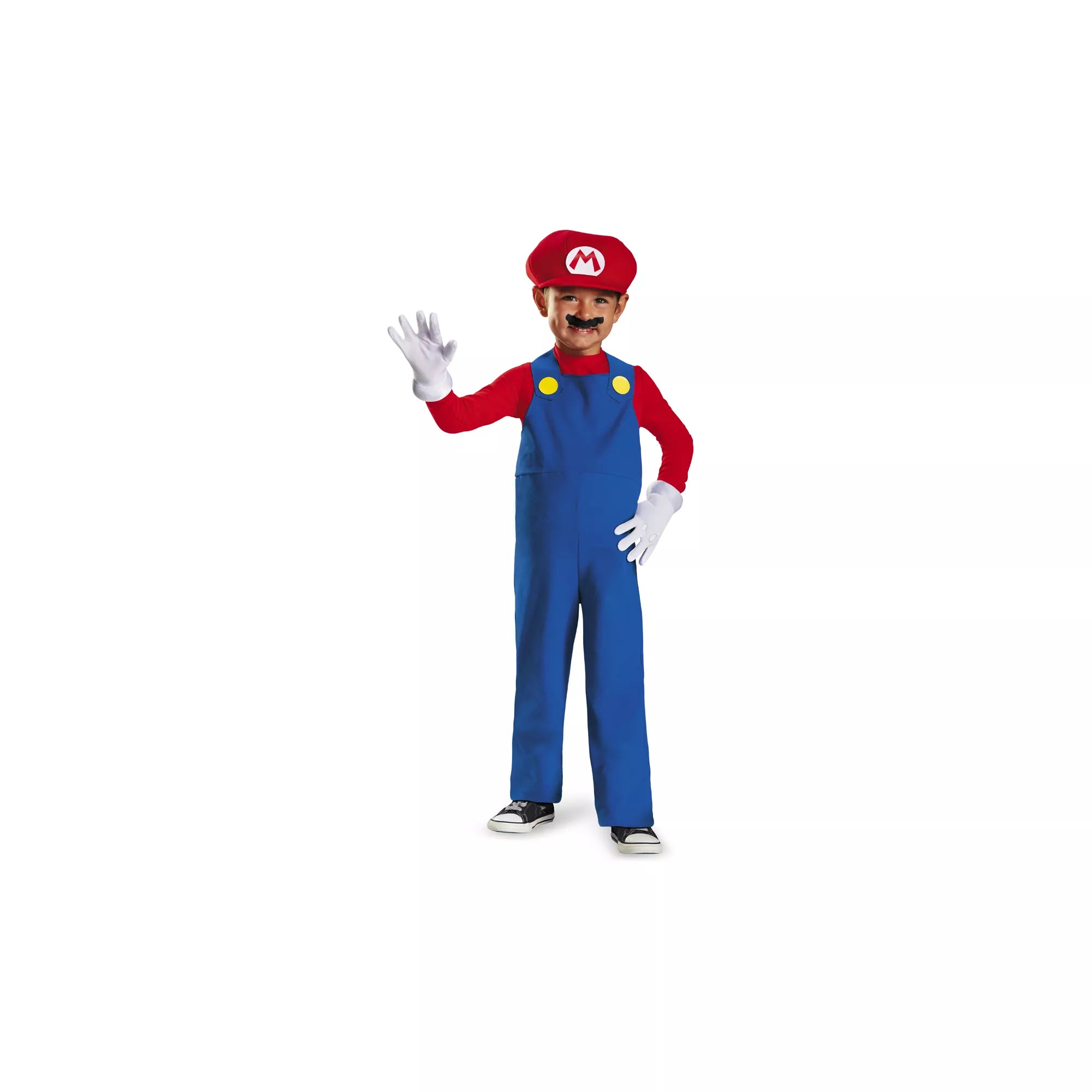 Disfraz enterizo de Mario para niña pequeña – Super Mario Bros. - imagen 1