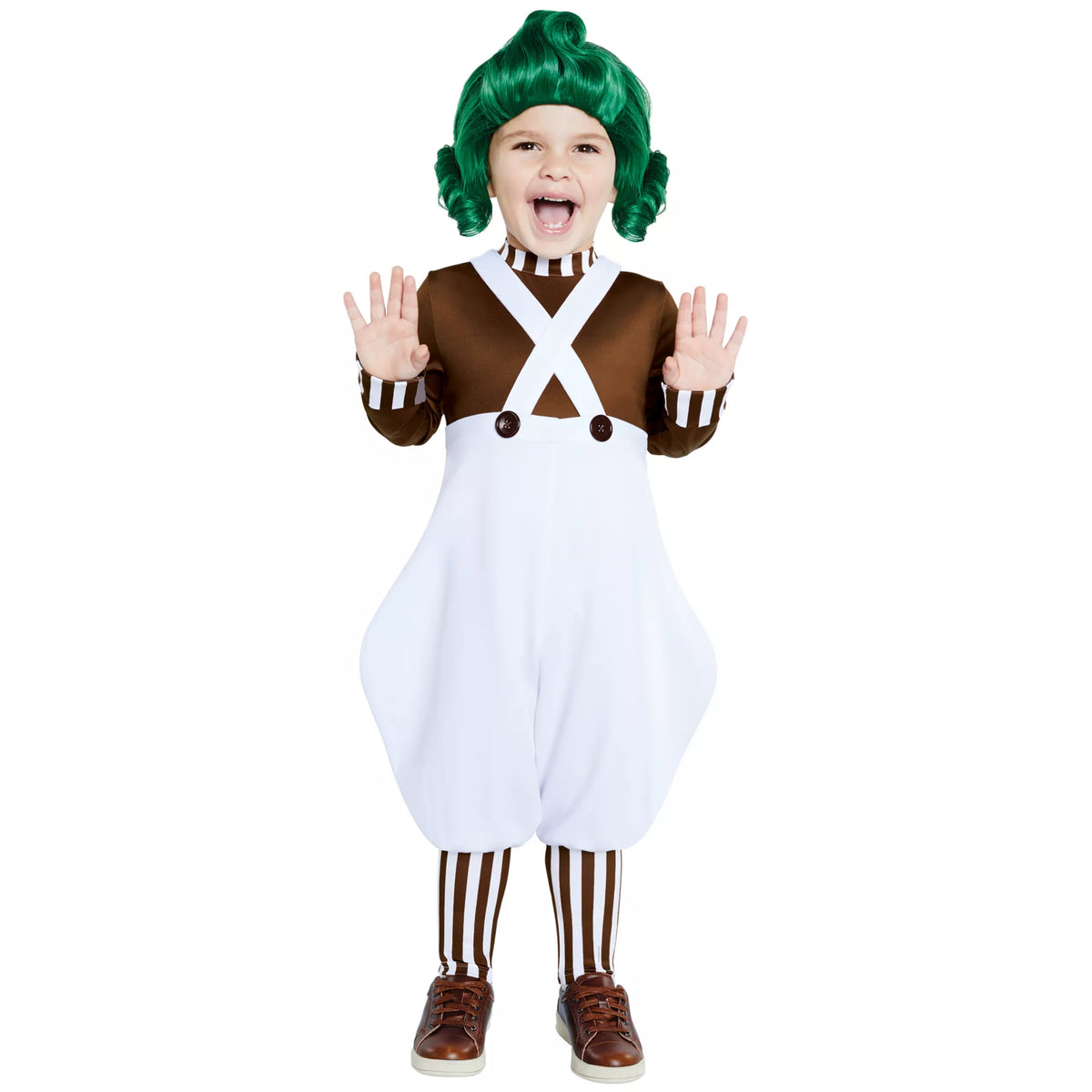 Disfraz de Oompa Loompa para niña pequeña – Willy Wonka and the Chocolate Factory - imagen 1