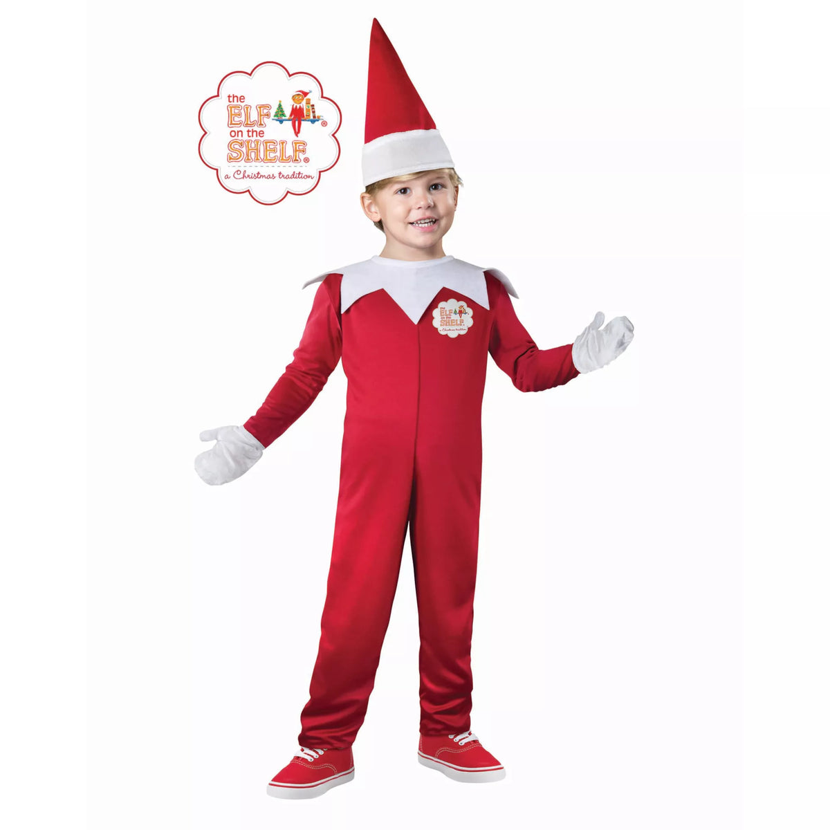 Disfraz de Elf on the Shelf para niño pequeño - imagen 1