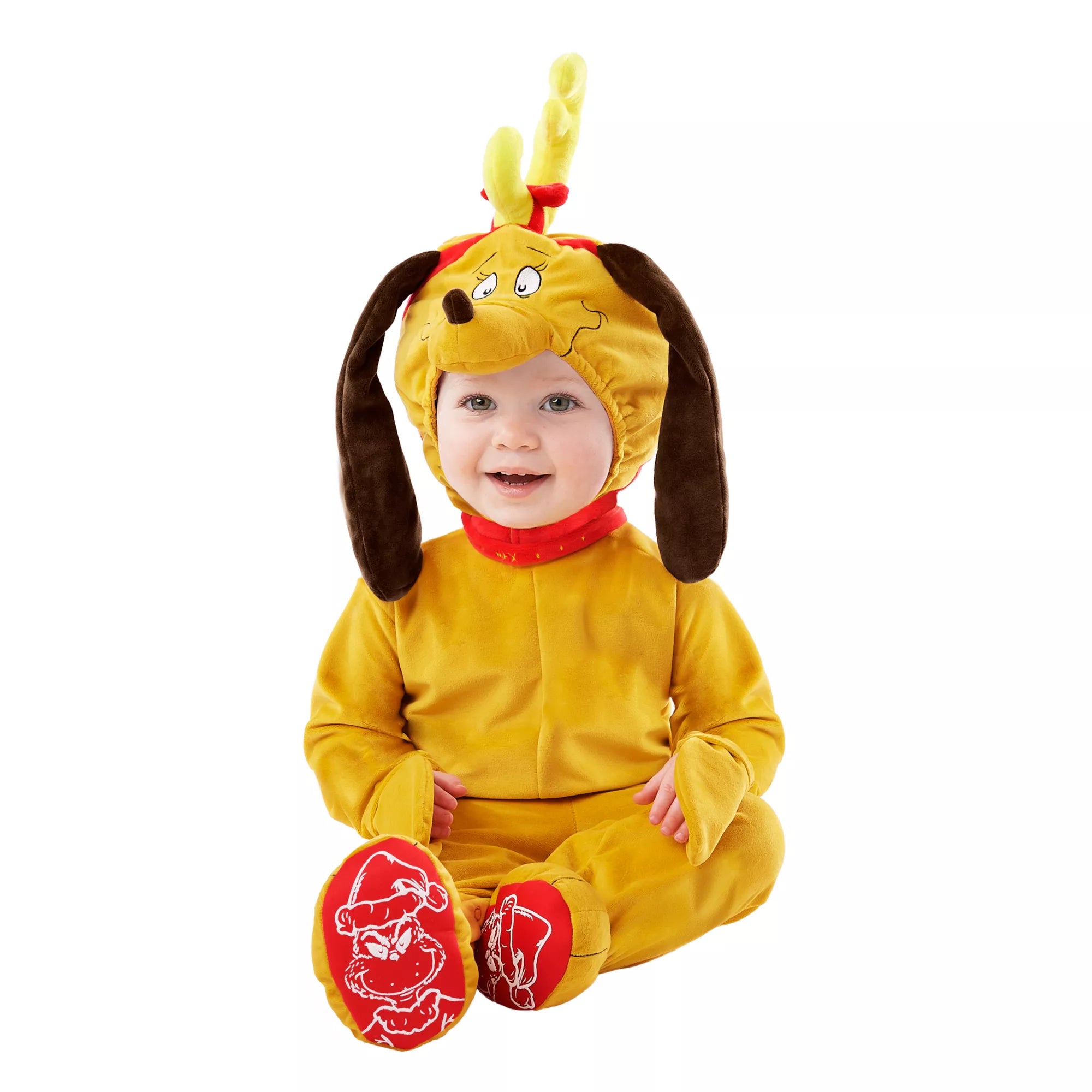 Disfraz de Enterizo de Max El Grinch para Bebé Spirit Halloween