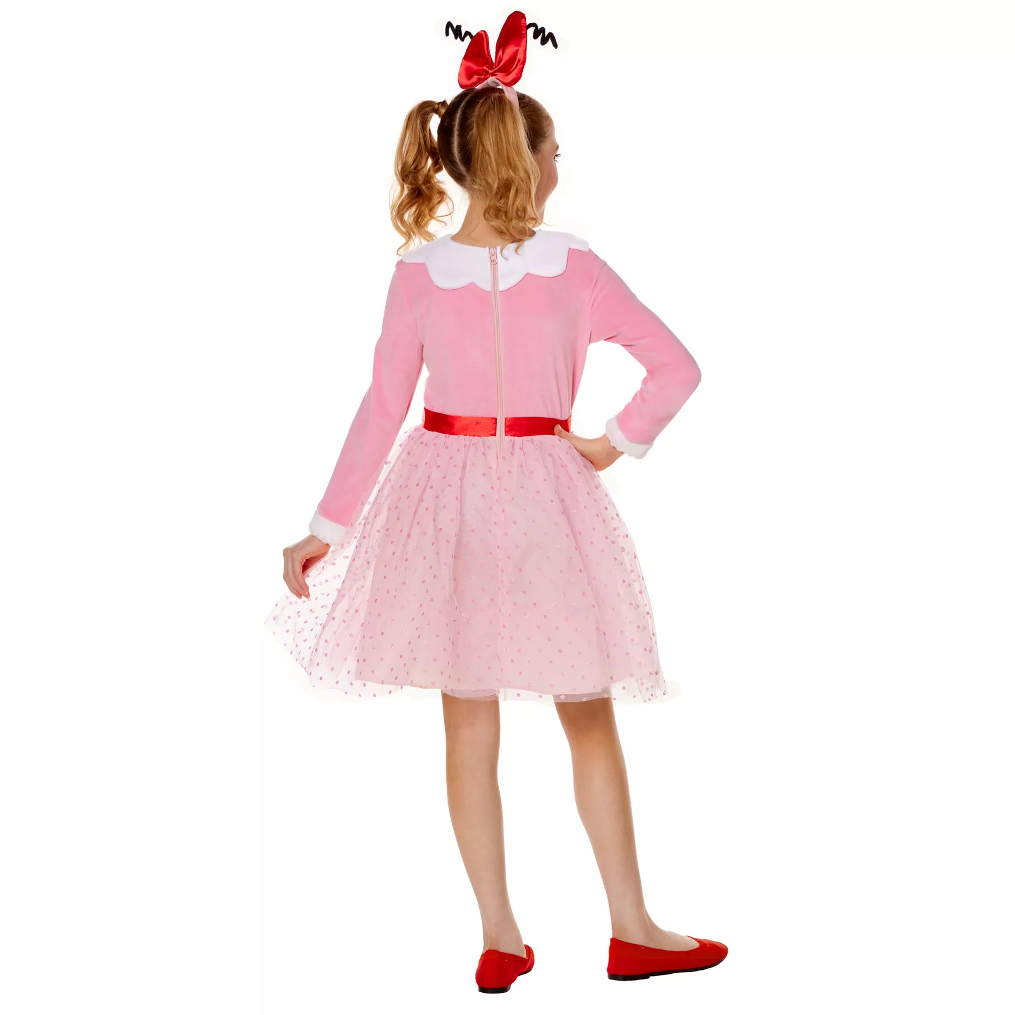 Disfraz con vestido de Cindy Lou Who para niña – Dr. Seuss - imagen 2
