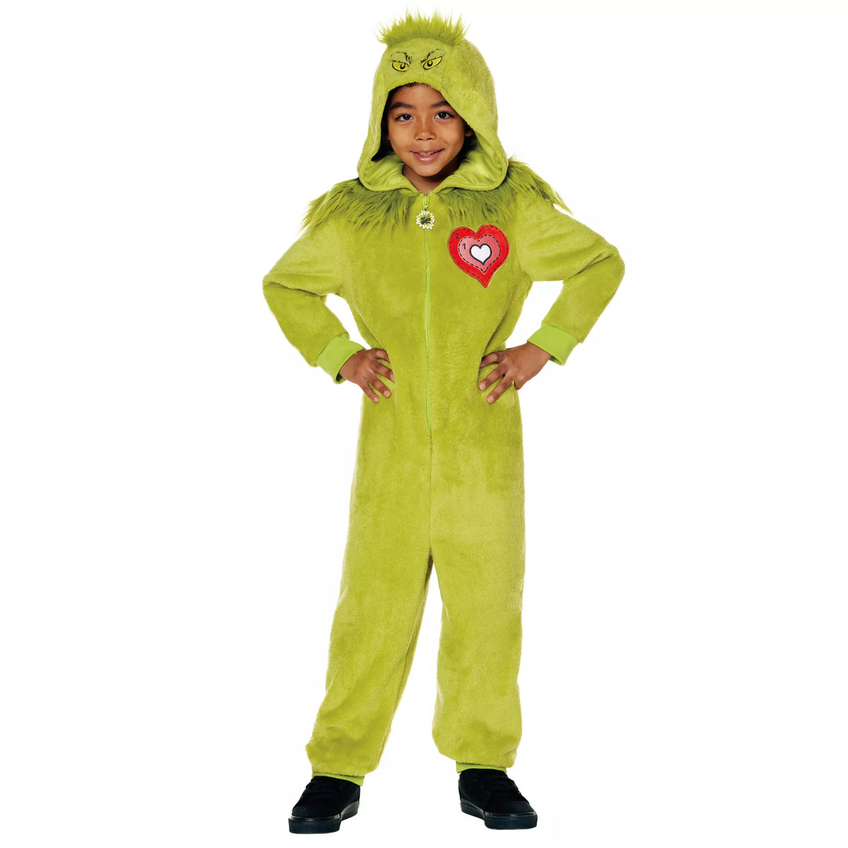 Disfraz con enterizo de The Grinch para niña – Dr. Seuss - imagen 2