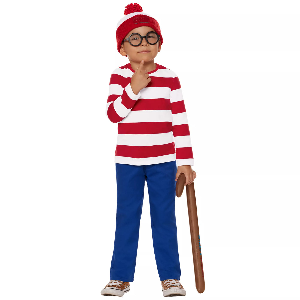 Disfraz de Waldo para niña pequeña – Where's Waldo? - imagen 1