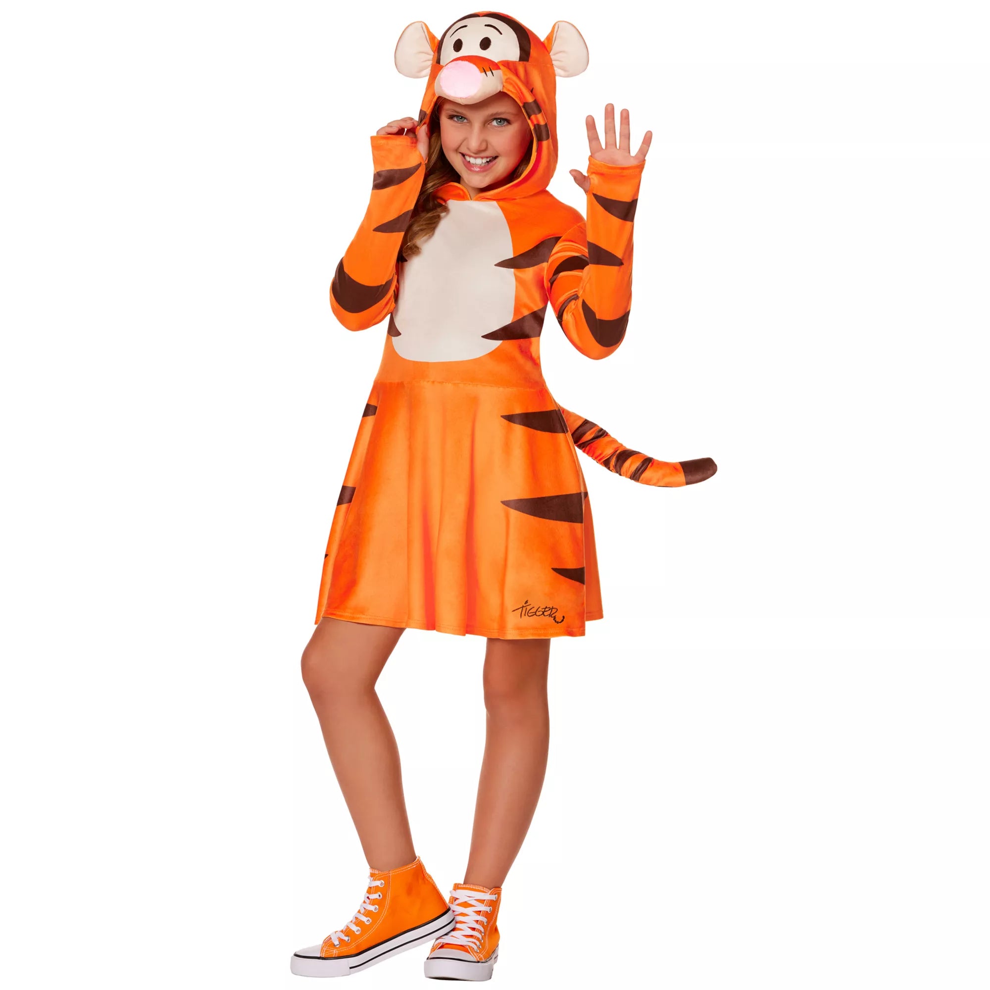 Disfraz con vestido de Tigger para niña – Winnie the Pooh - imagen 1