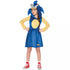 Disfraz con vestido de Sonic the Hedgehog para niña - imagen 1