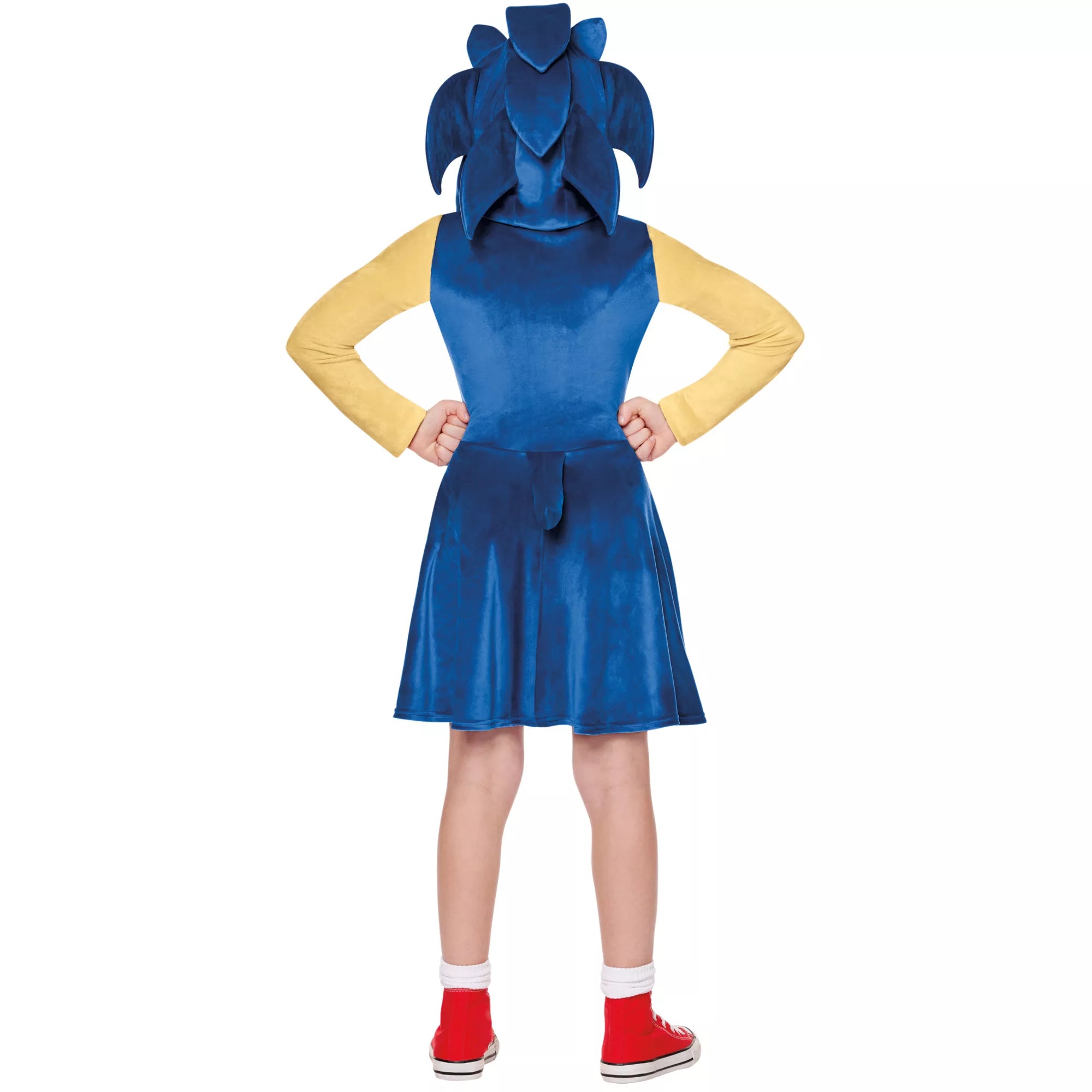 Disfraz con vestido de Sonic the Hedgehog para niña - imagen 2
