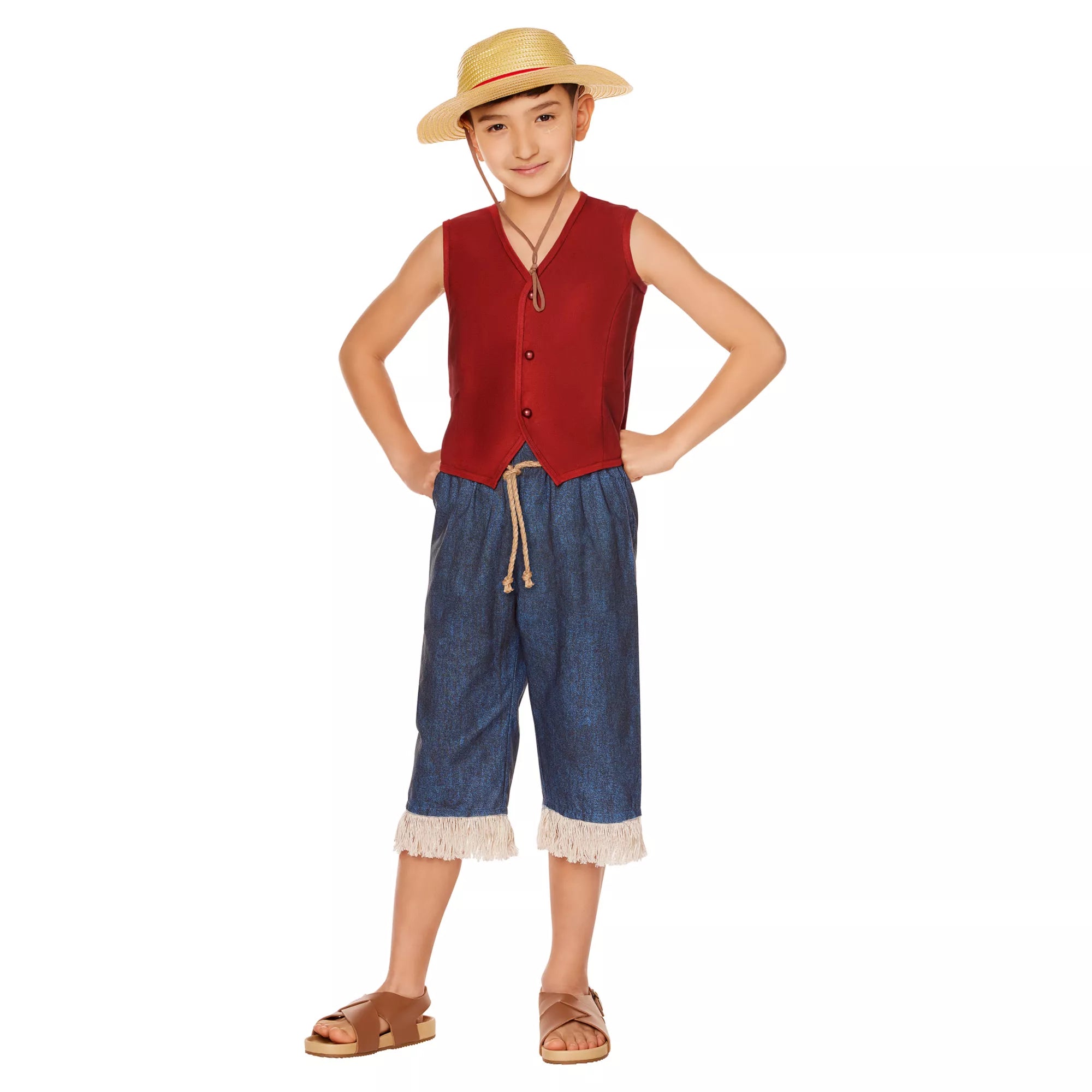 Disfraz de Luffy para niño – One Piece - imagen 1