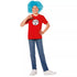 Kit de disfraz de Thing 1 and Thing 2 para niña – The Cat in the Hat - imagen 1