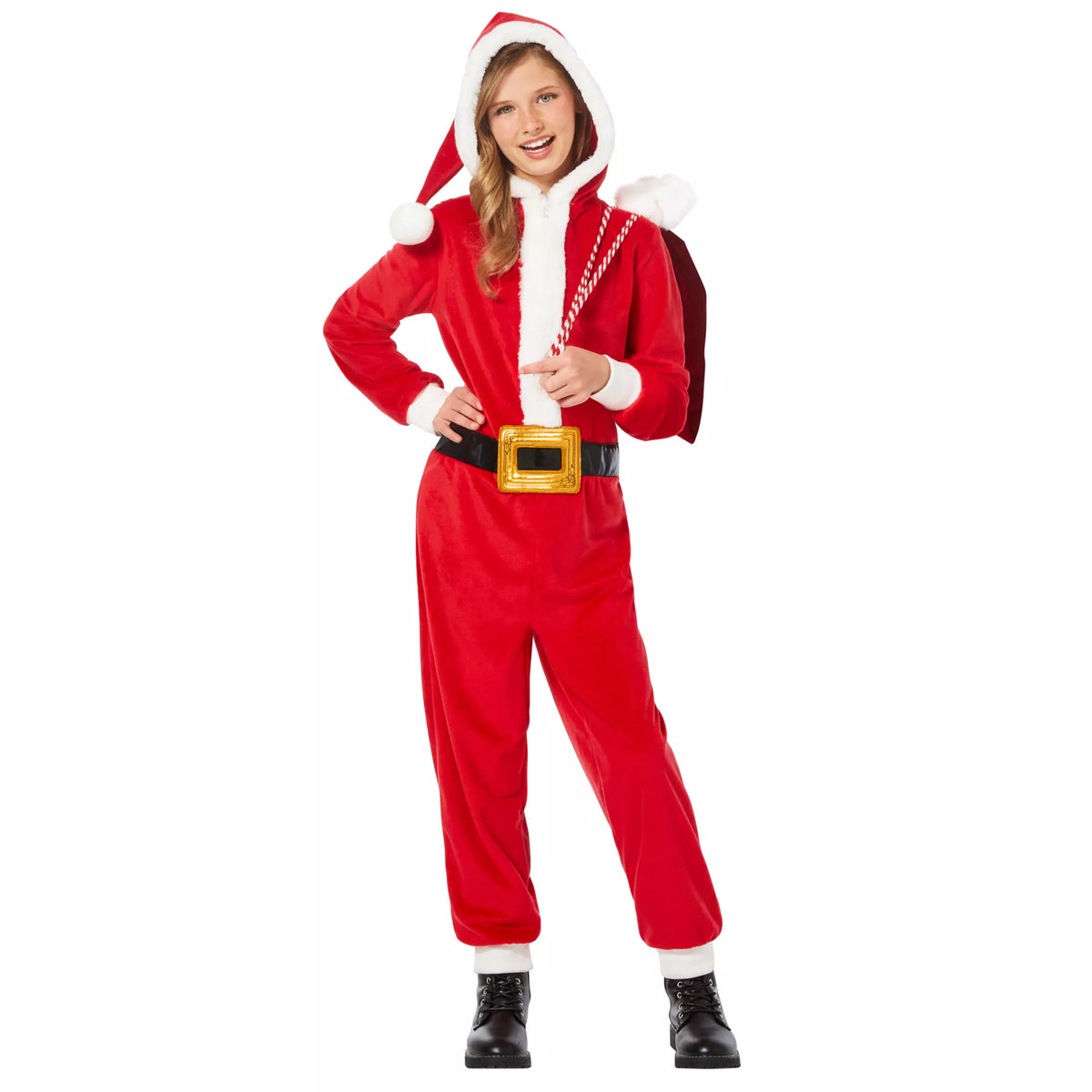 Disfraz de Enterizo de Papá Noel Infantil Spirit Halloween