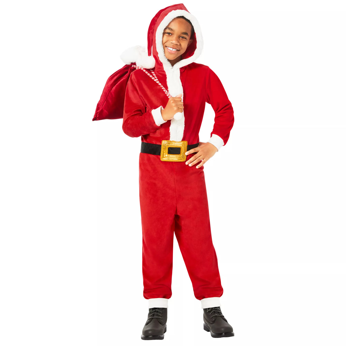 Disfraz de Enterizo de Papá Noel Infantil Spirit Halloween