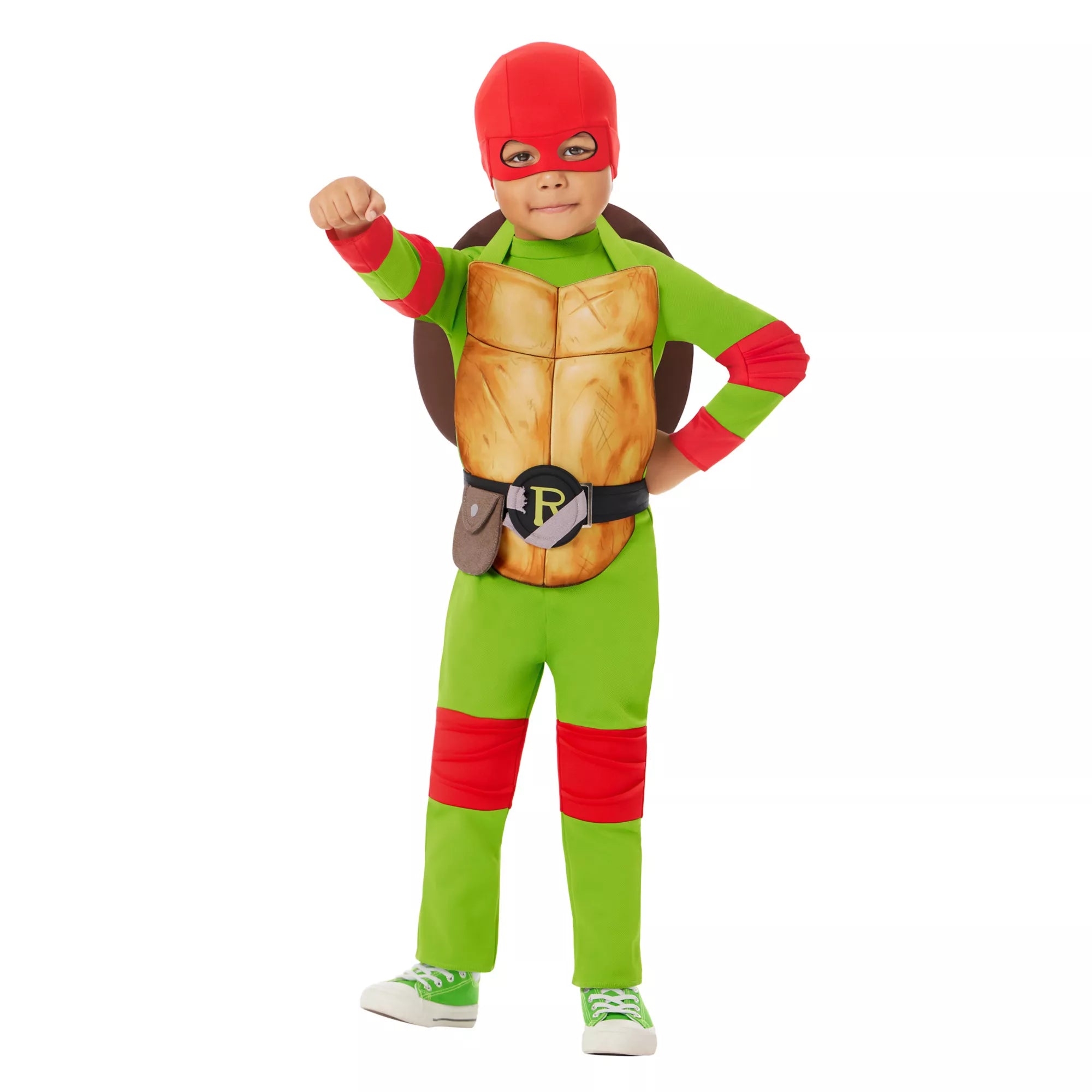 Disfraz con enterizo de Raphael para niña pequeña – TMNT Mutant Mayhem - imagen 1