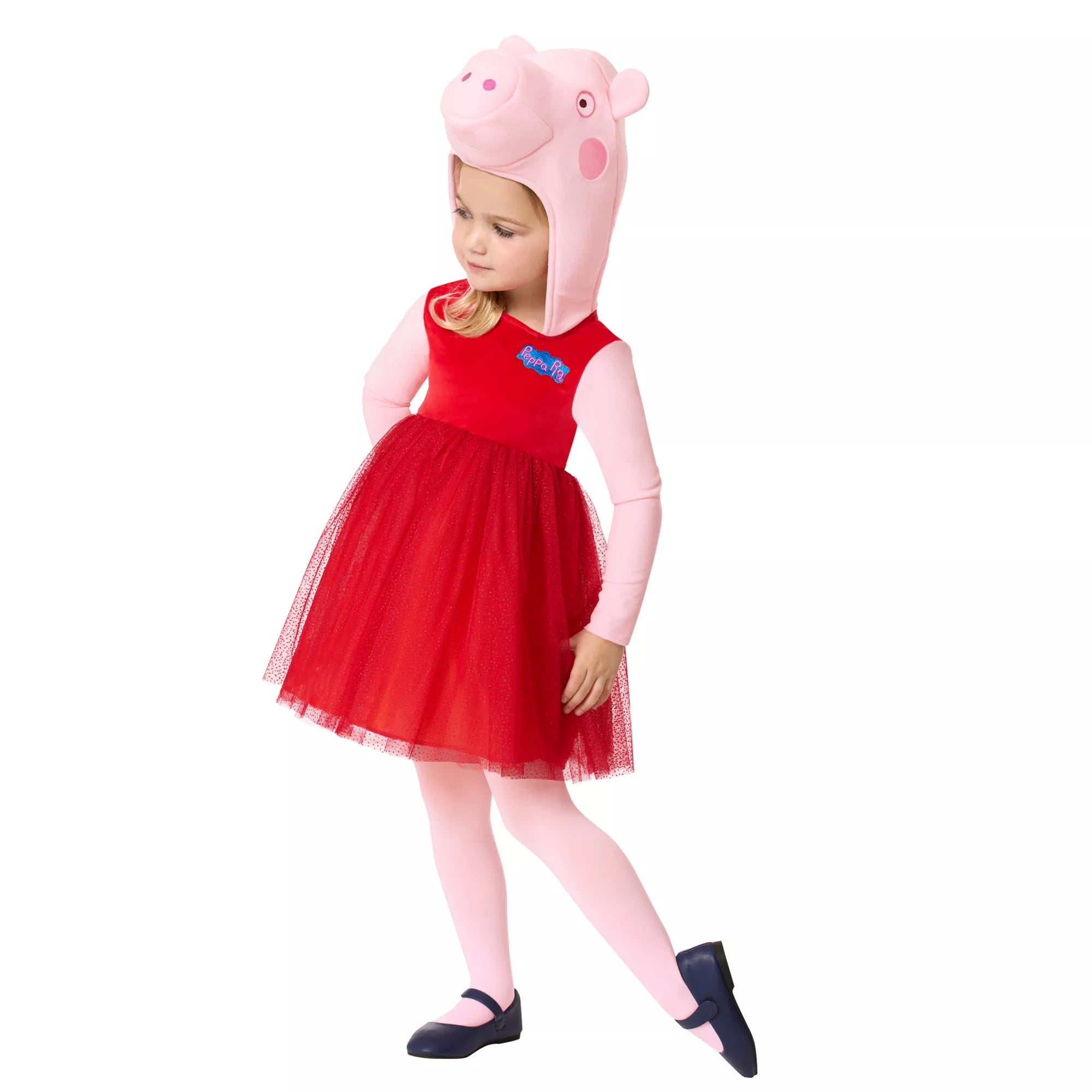Disfraz con vestido de Peppa Pig para niño pequeño - imagen 1