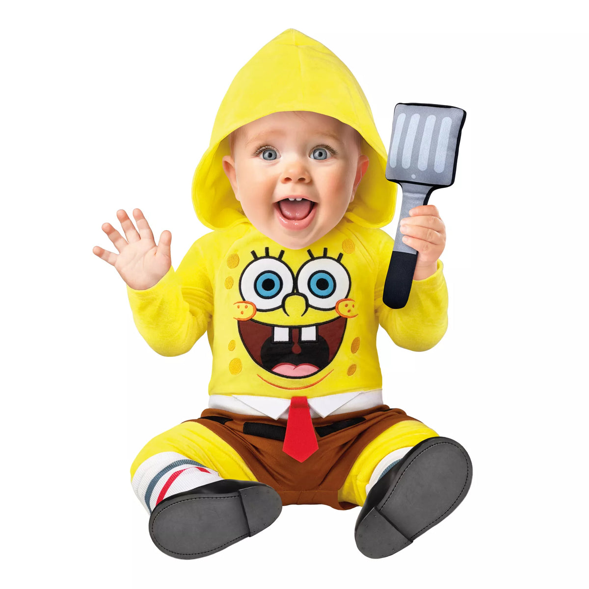 Disfraz de Enterizo de Bob Esponja para Bebé Spirit Halloween