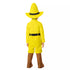 Disfraz del Hombre del Sombrero Amarillo para niña pequeña – Curious George - imagen 2