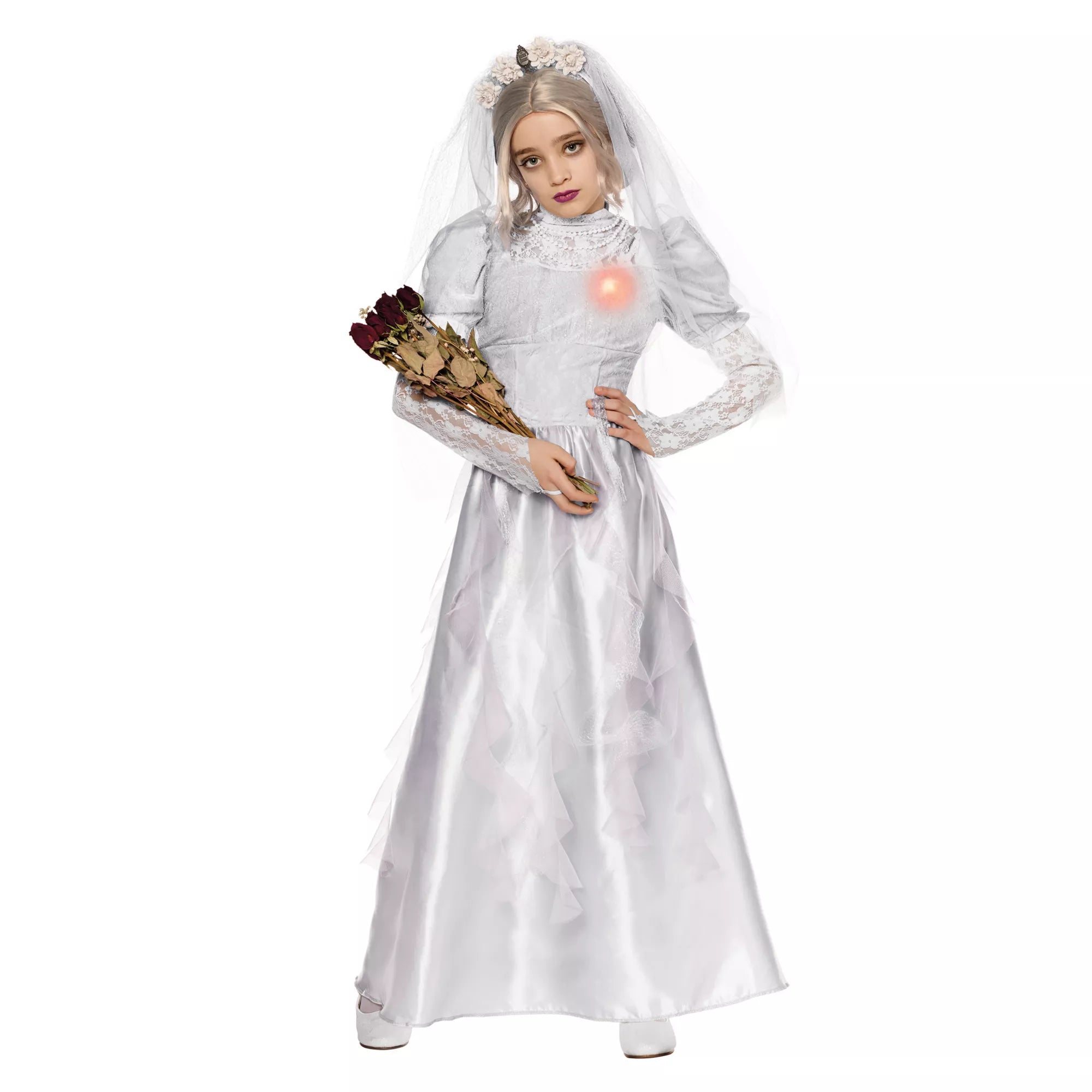 Disfraz de Light-Up Constance Hatchaway para niña – Disney The Haunted Mansion - imagen 1