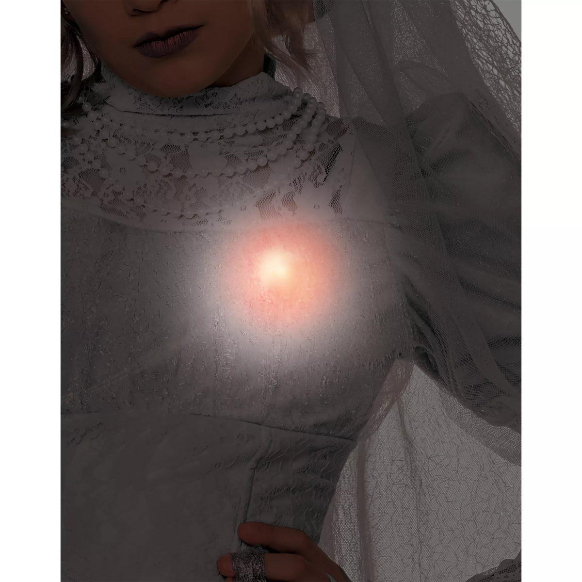 Disfraz de Light-Up Constance Hatchaway para niña – Disney The Haunted Mansion - imagen 3