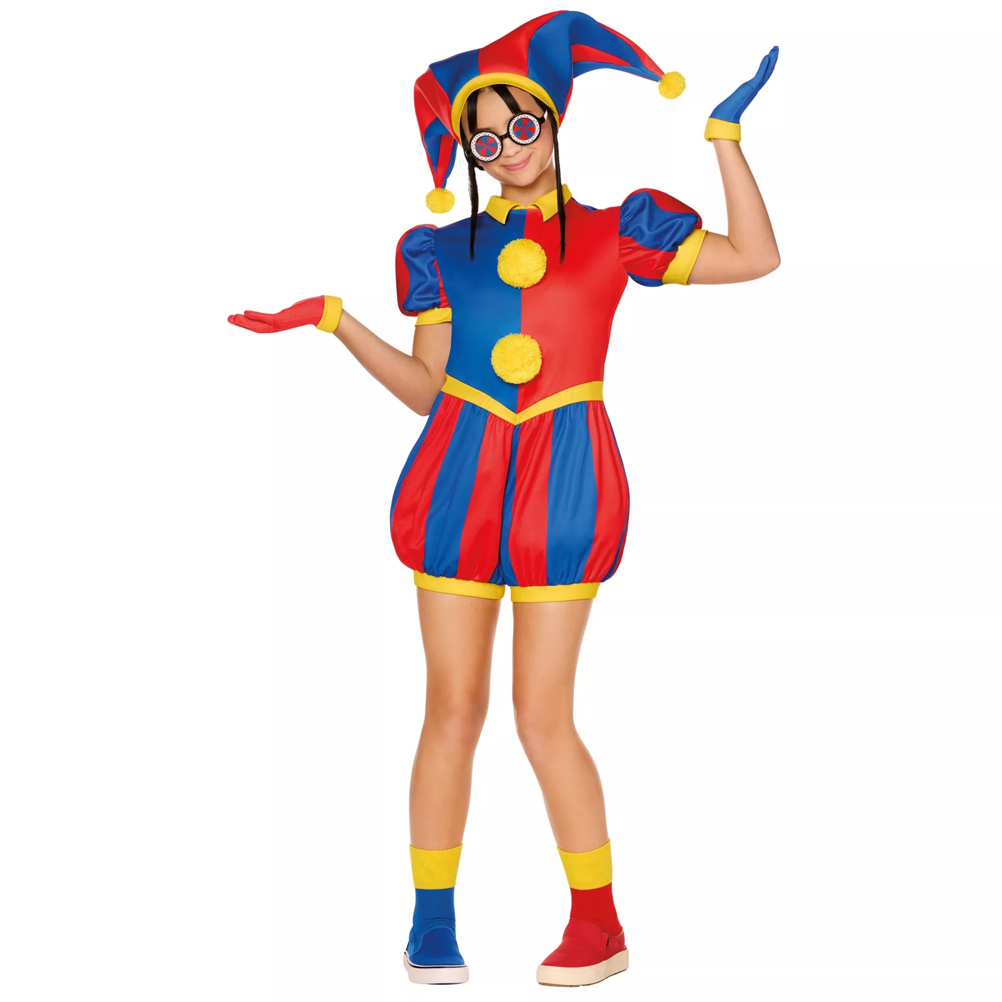 Disfraz de Pomni para niña – The Amazing Digital Circus - imagen 1