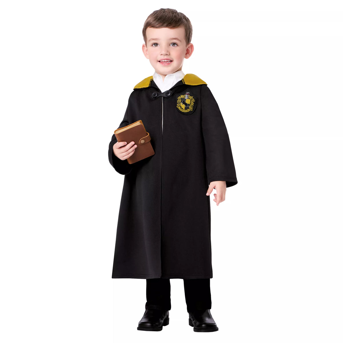 Túnica con capucha de Hufflepuff para niña pequeña – Harry Potter - imagen 2