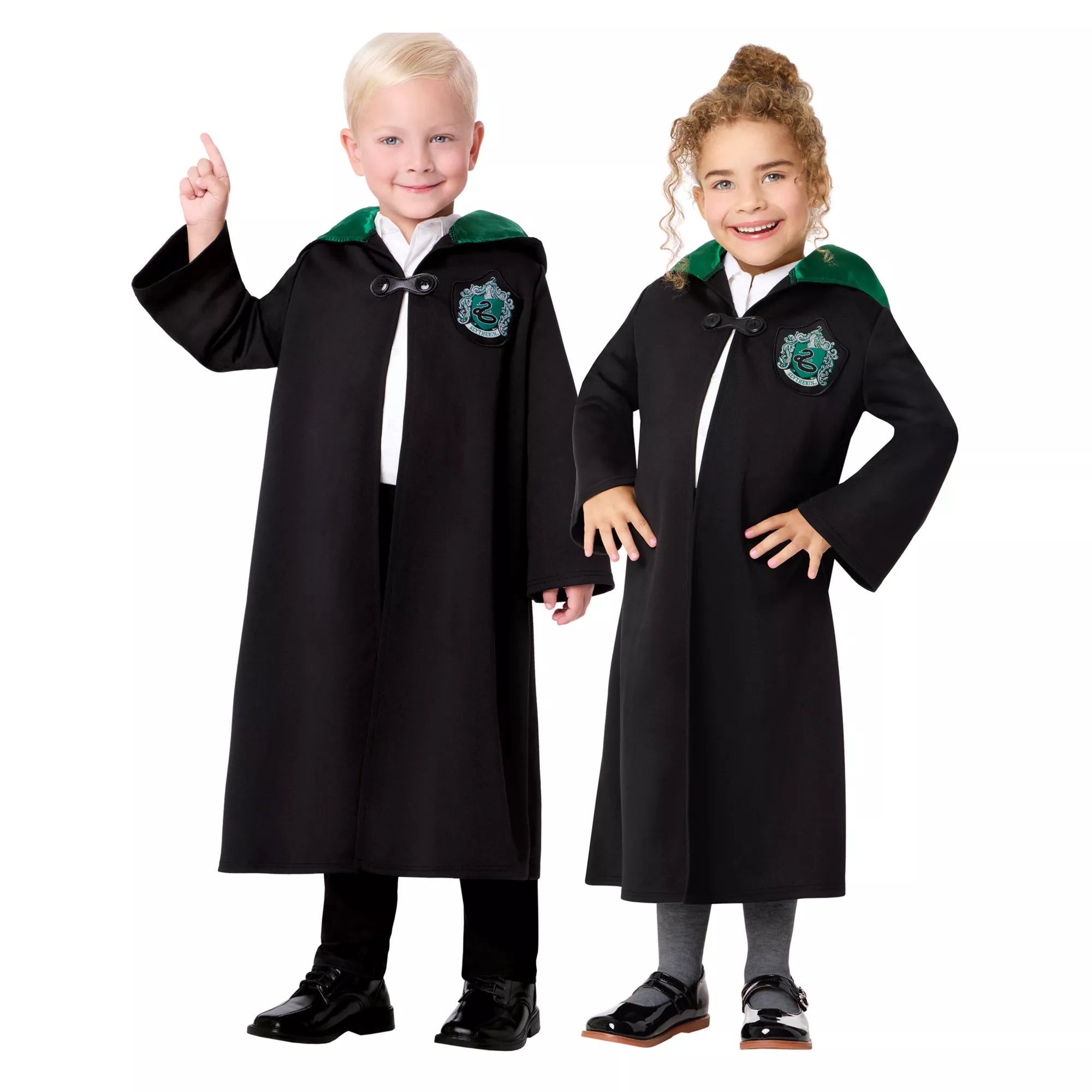 Túnica de Slytherin para niña pequeña – Harry Potter - imagen 1