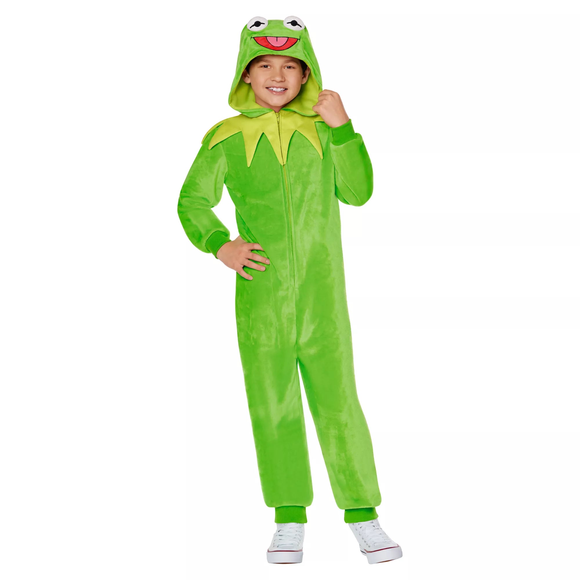 Disfraz con enterizo de Kermit the Frog para niña – The Muppets - imagen 2