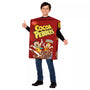 Disfraz 3D de caja de cereal Cocoa Pebbles para niño - imagen 1