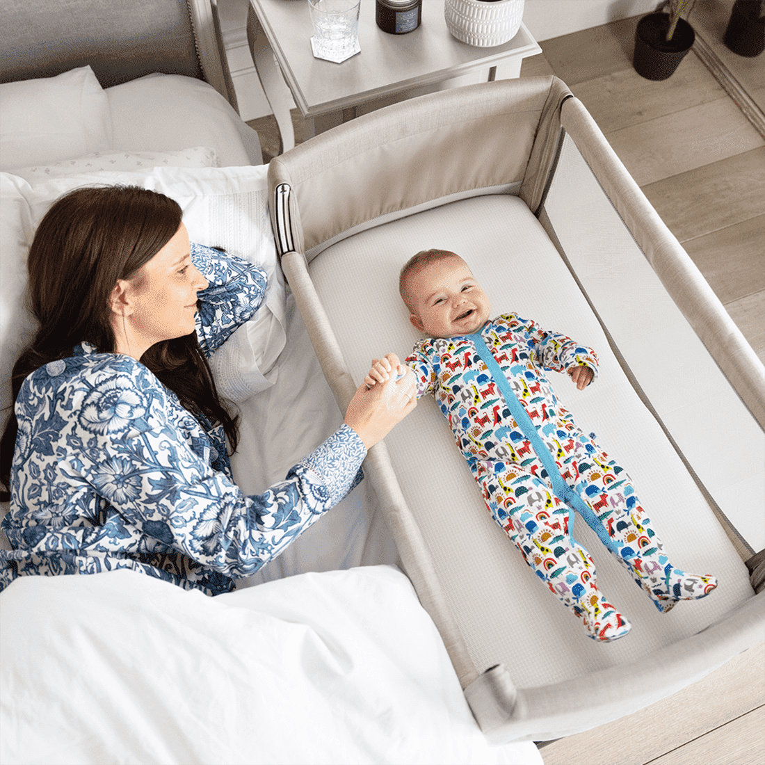 Cuna Colecho Roomie Goclay Beige - Joie