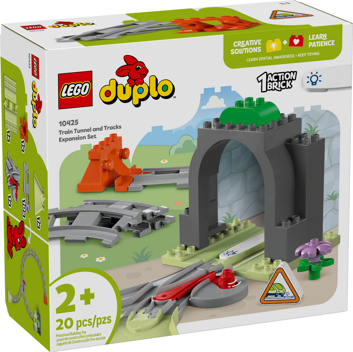 LEGO DUPLO Set de Expansión Túnel y Vías Ferroviarias 10425
