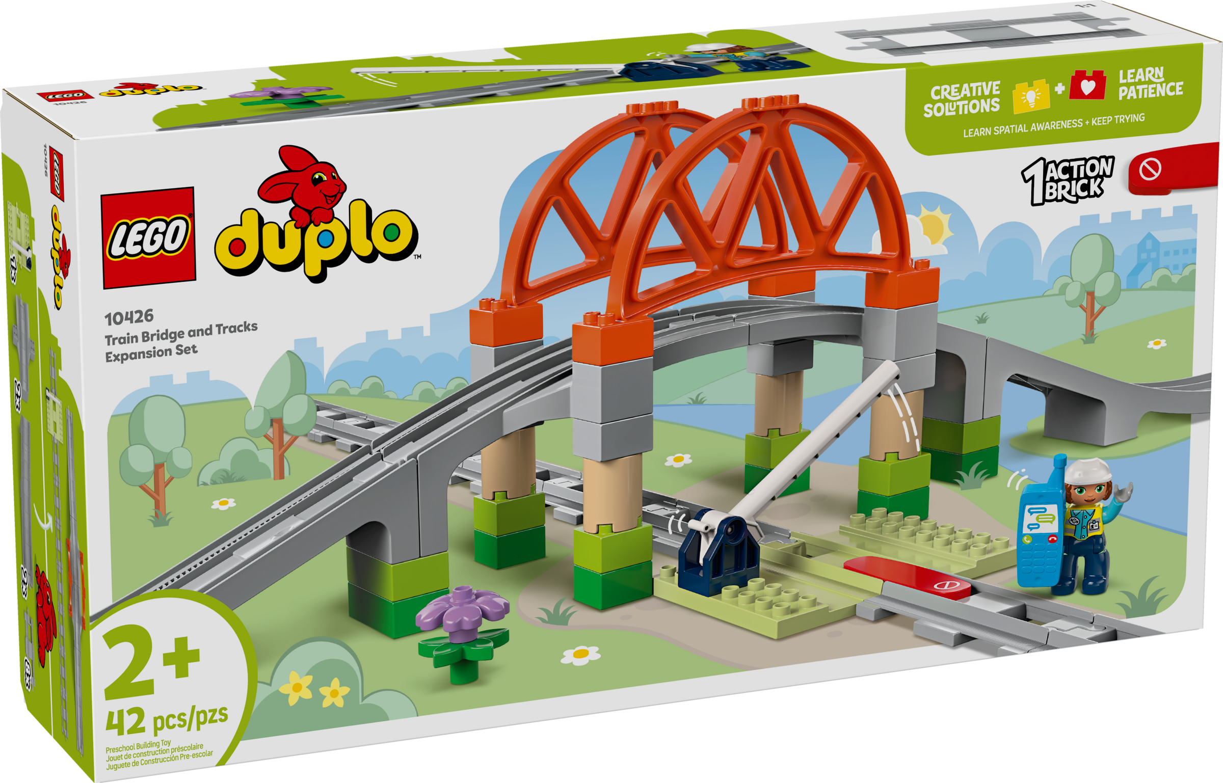 LEGO DUPLO Set de Expansión: Puente y Vías Ferroviarias 10426