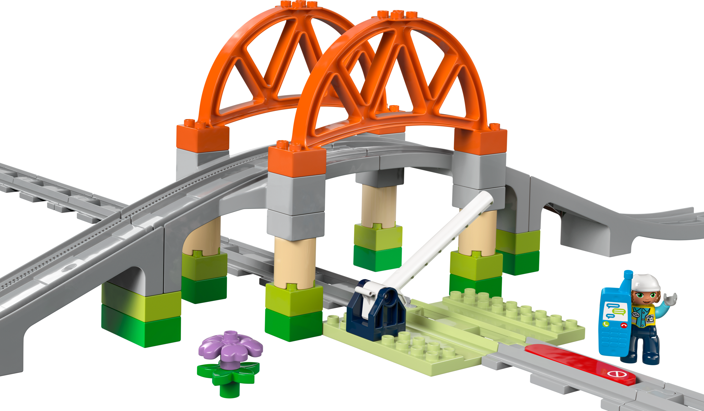 LEGO DUPLO Set de Expansión: Puente y Vías Ferroviarias 10426