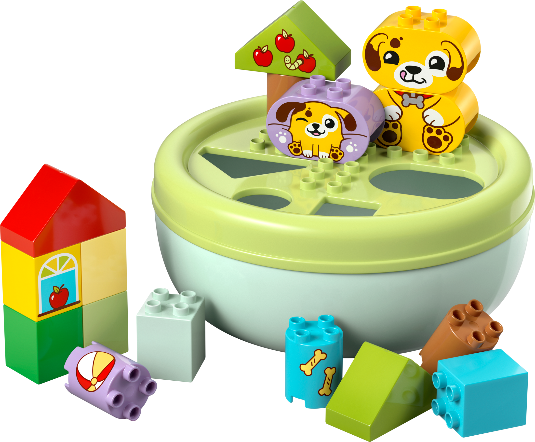 LEGO DUPLO Clasificador de Formas: Casita para Cachorros 10441