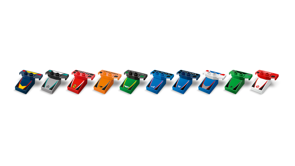 LEGO DUPLO Coches de Carreras y Pilotos del Equipo de F1 10445