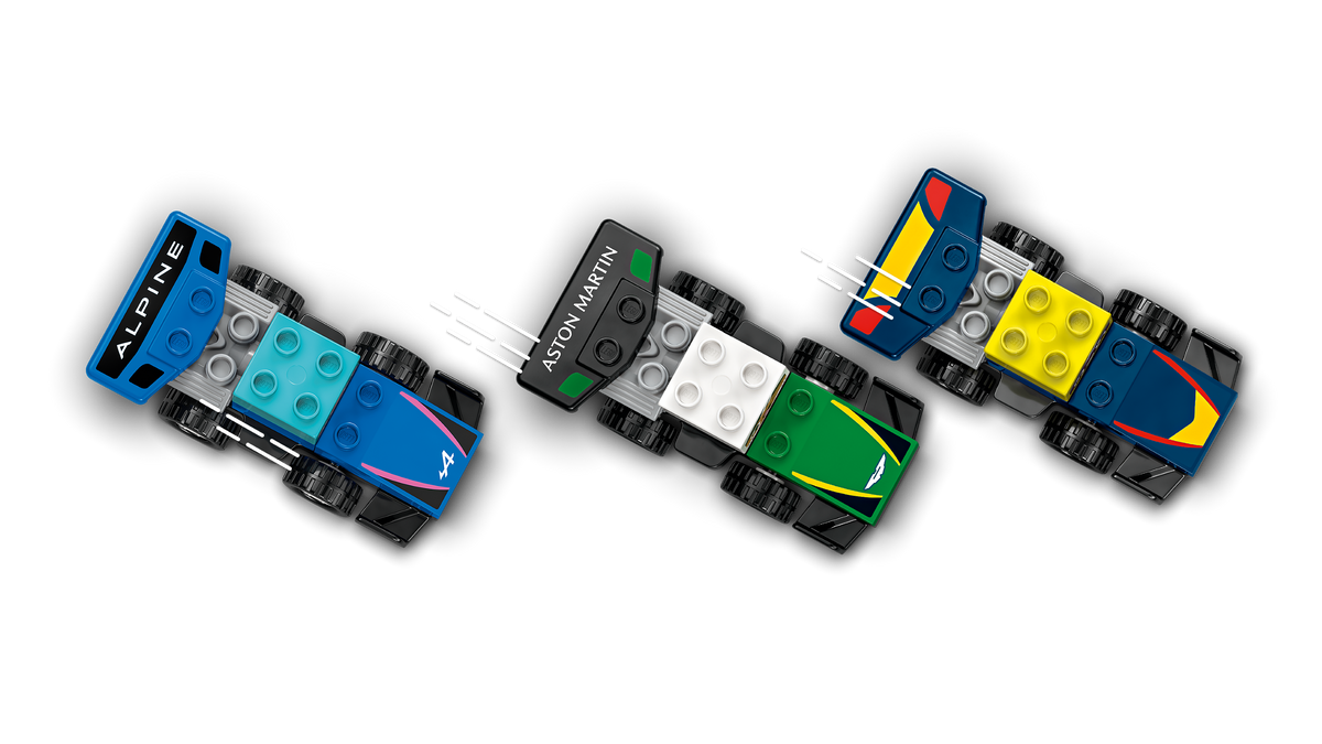 LEGO DUPLO Coches de Carreras y Pilotos del Equipo de F1 10445