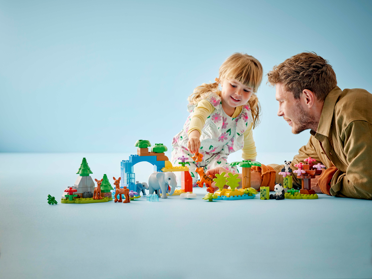 LEGO DUPLO Familias de Animales Salvajes 3en1 10446