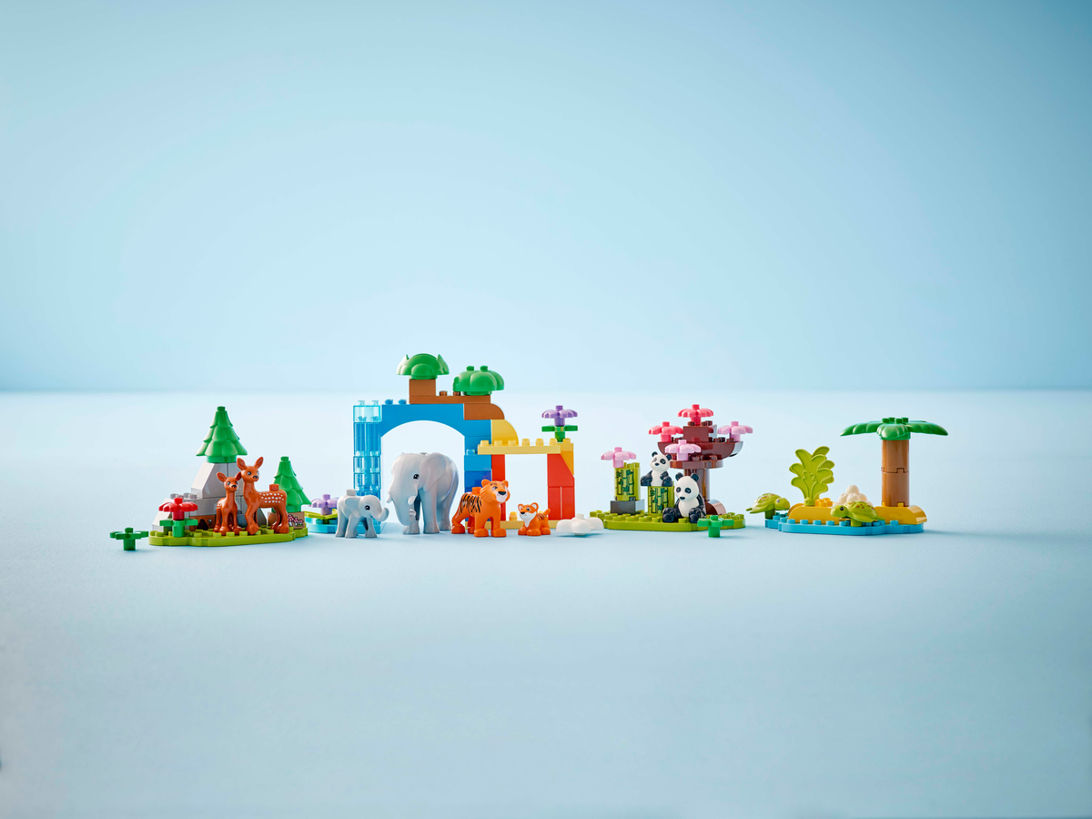 LEGO DUPLO Familias de Animales Salvajes 3en1 10446