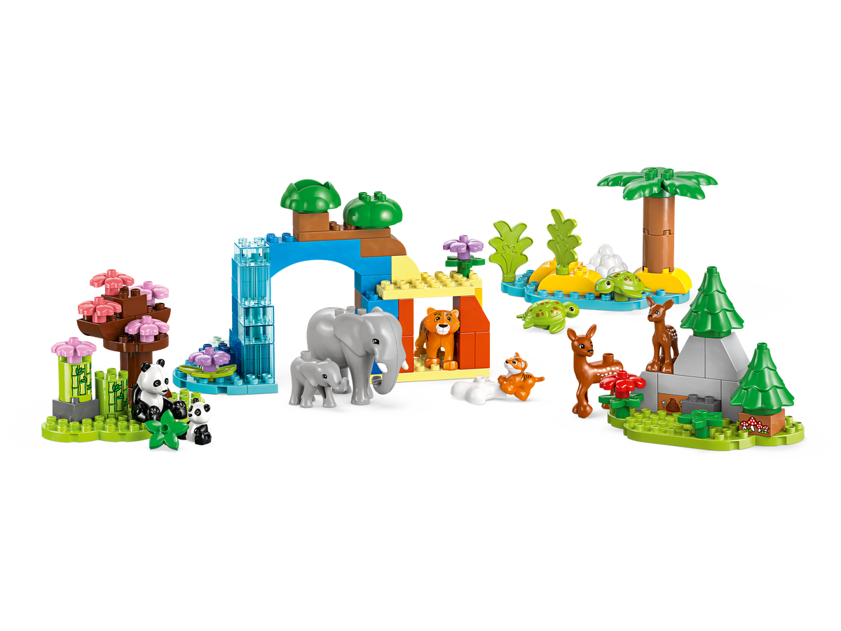 LEGO DUPLO Familias de Animales Salvajes 3en1 10446