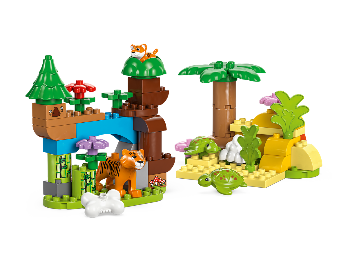 LEGO DUPLO Familias de Animales Salvajes 3en1 10446