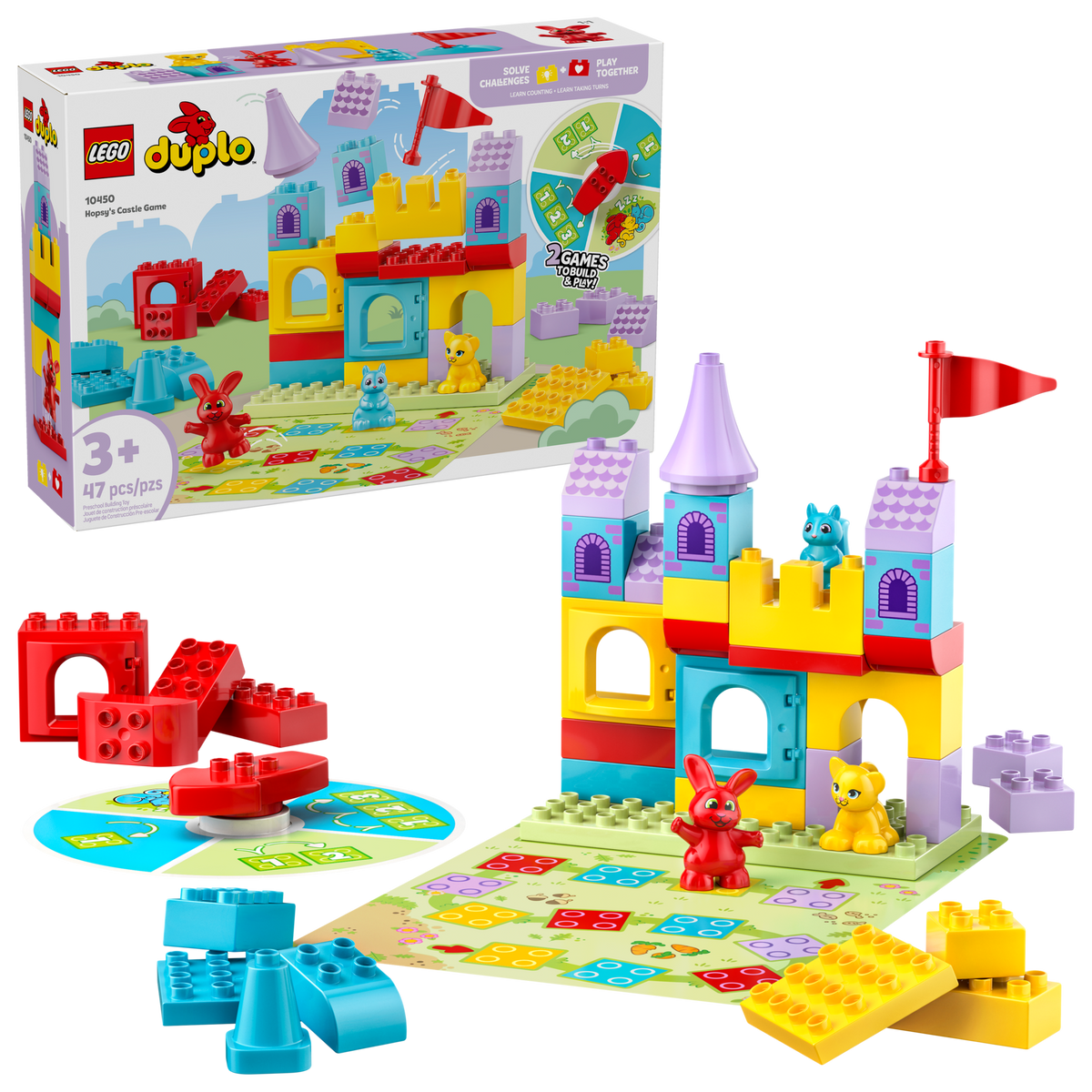 LEGO DUPLO Juego del Castillo de Hopsy 10450