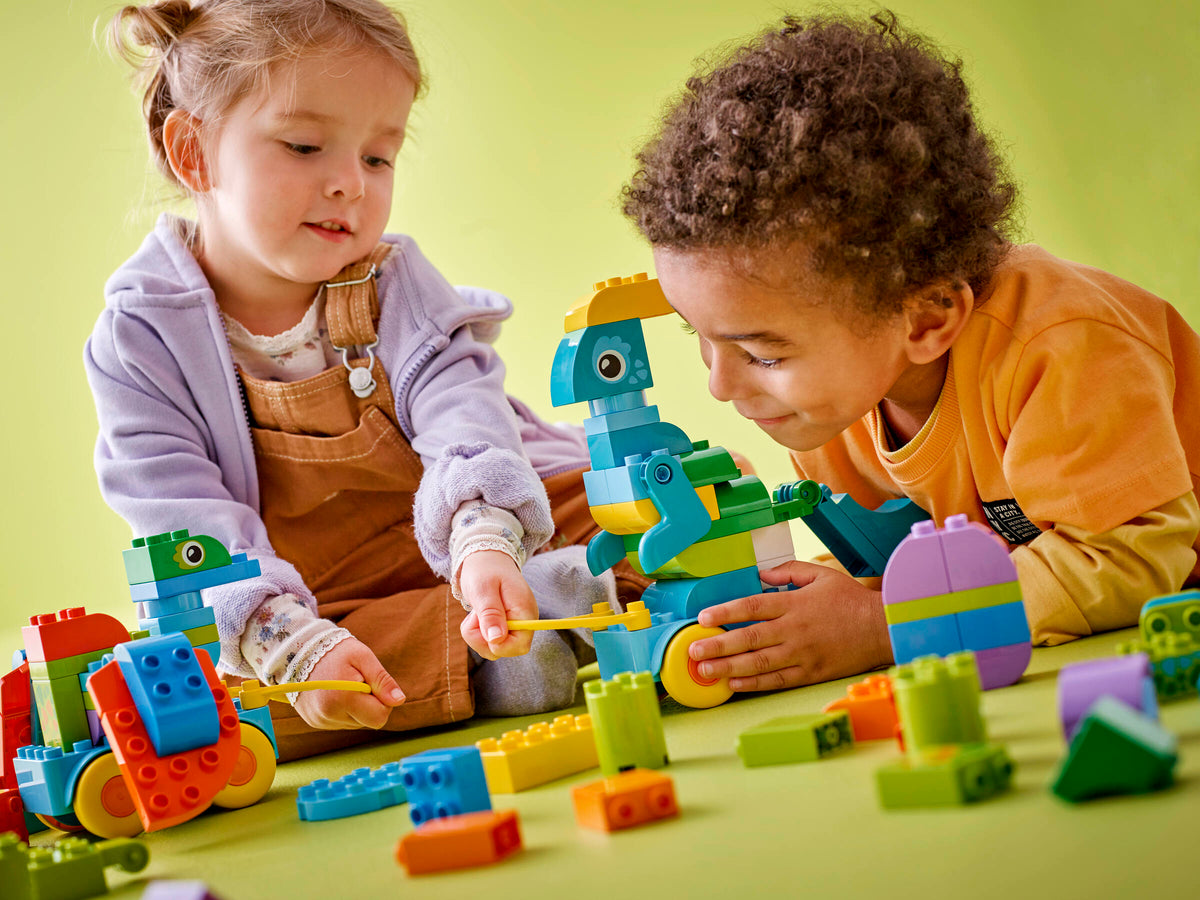 LEGO DUPLO Dinosaurios sobre Ruedas 3en1 10451