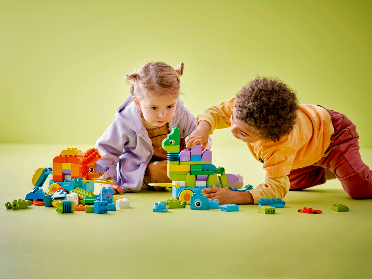LEGO DUPLO Dinosaurios sobre Ruedas 3en1 10451