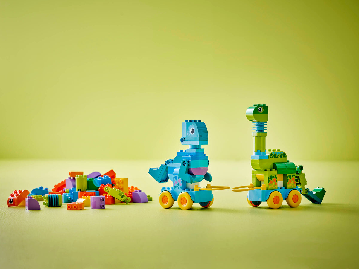 LEGO DUPLO Dinosaurios sobre Ruedas 3en1 10451