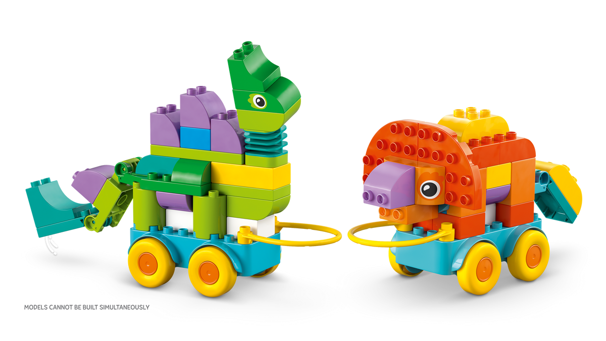 LEGO DUPLO Dinosaurios sobre Ruedas 3en1 10451